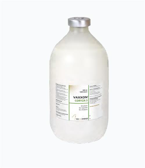 VAXXON CORYZA 3 (مؤثر در برابر کریزای عفونی طیور)