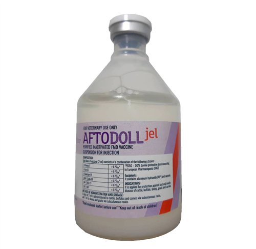 AFTODOLL-jel Hexavalent(مؤثر در برابر بیماری تب برفکی)