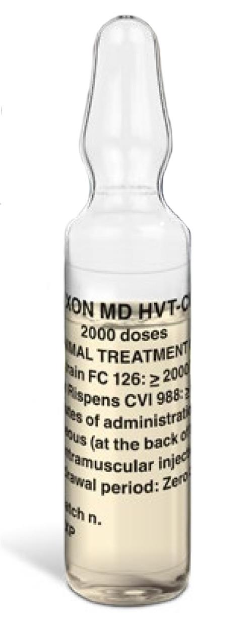 VAXXON MD HVT-CVI N (موثر علیه بیماری مارک)
