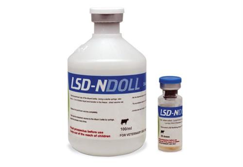 LSD-N DOLL (مؤثر در برابر بیماری اگزانتمای ندولار (توده پوست))