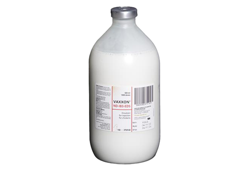 VAXXON ND-IB3-EDS (موثر در برابر بیماری‌های نیوکاسل، برونشیت و سندروم...