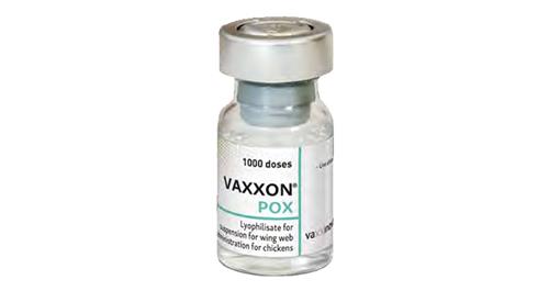 VAXXON POX (مؤثر در برابر ویروس آبله مرغان طیور)